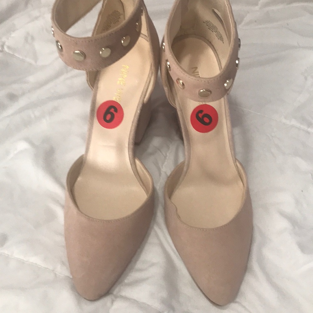 Nine West Nude Heels